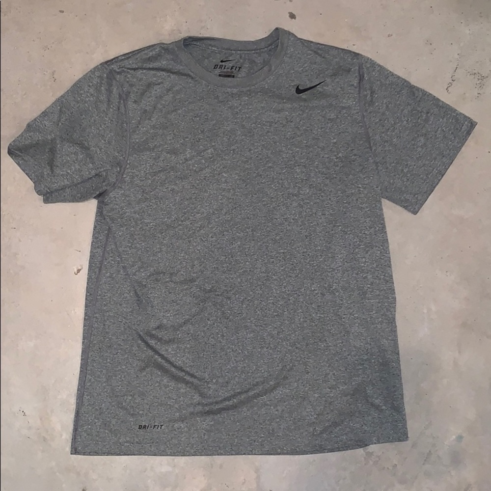 Gray Nike Dri-Fit T-Shirt